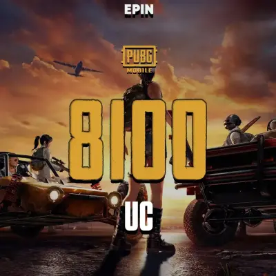 Pubg Mobile 8100 UC Yükleme Şansı